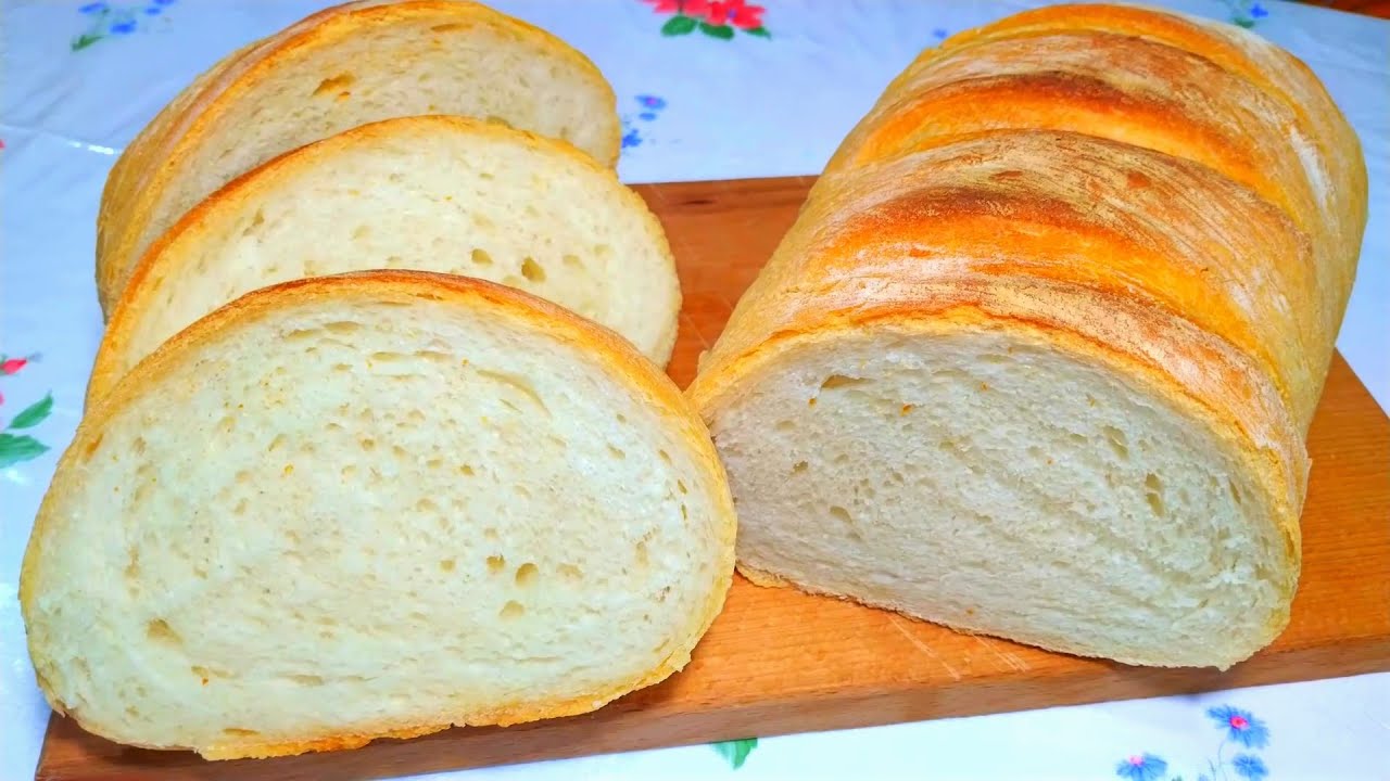 ХЛЕБ как в Пекарне! Идеальный рецепт без запаха Дрожжей/ Самый Вкусный Домашний Хлеб!