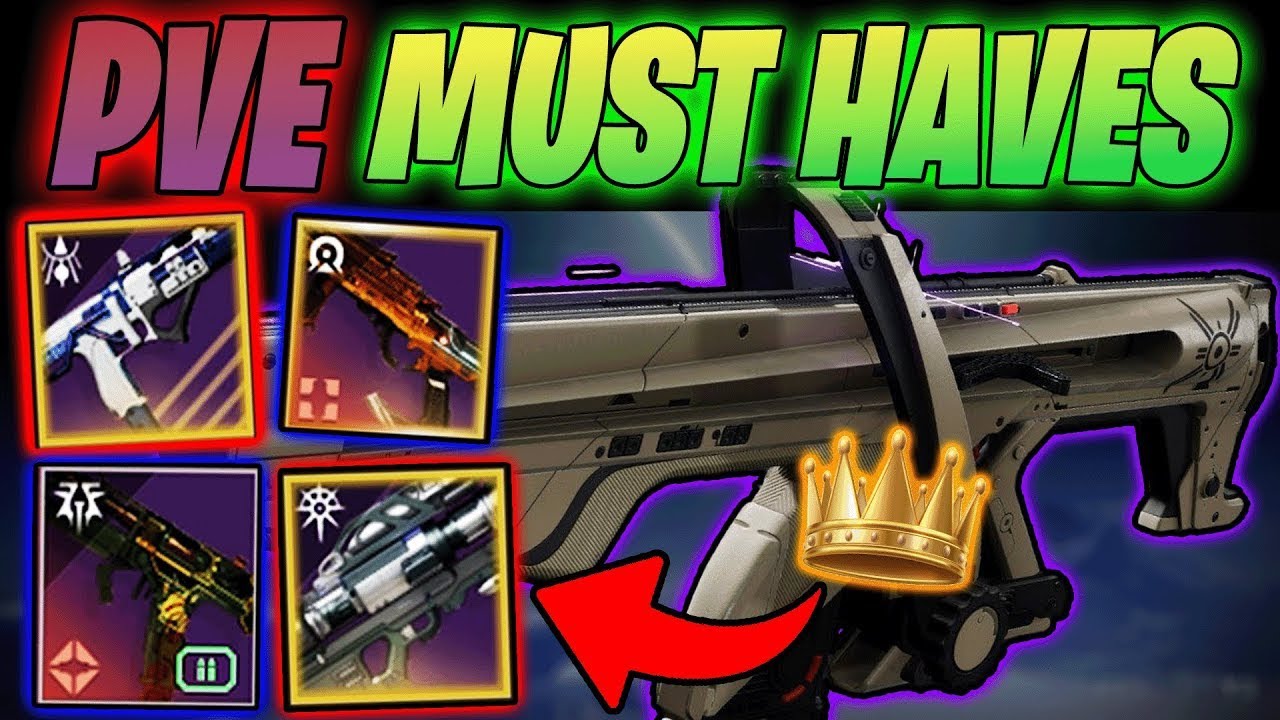 THE TOP PVE WEAPONS RIGHT NOW And How to Get Them (Updated Must Have Pve Weapons Tierlist 2025)