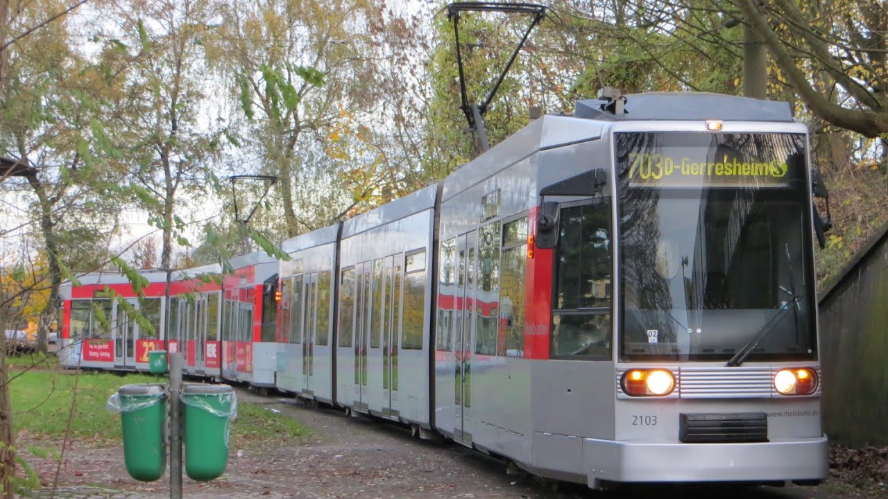 [Sound] Straßenbahn Duewag/Siemens NF6 | #2103 | Rheinbahn AG Düsseldorf