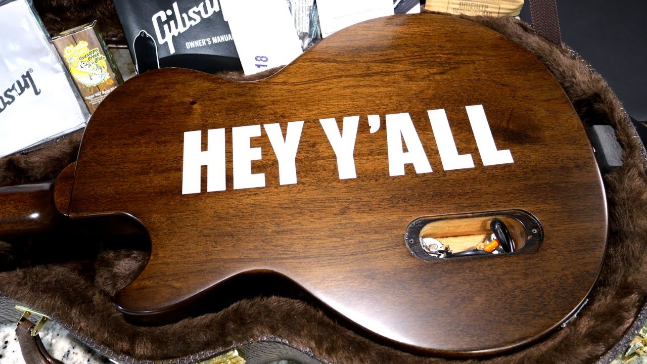 У меня есть Gibson Les Paul Junior от Чарли Старра!