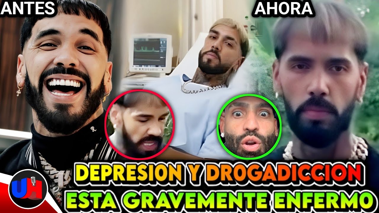 TRISTE😭 ANUEL DEMACRADO HUNDIDO EN LAS DR0GAS Y LA DЄPRЄSI0N 💔 O ESTA ENFERMO Y DELICADO DE SALUD😰? 