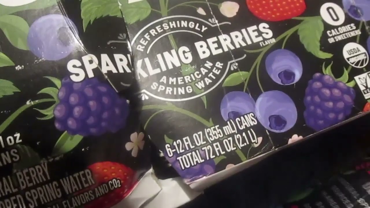 Origin Sparkling Berries Spring Water