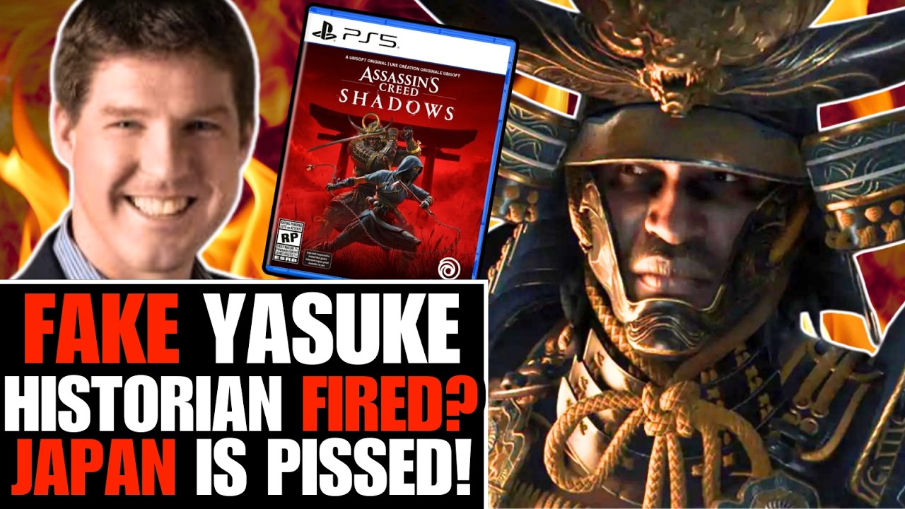 Fake YASUKE Historian Thomas Lockley FIRED?! Japan FURIOUS Over Assassin’s Creed Shadows!!