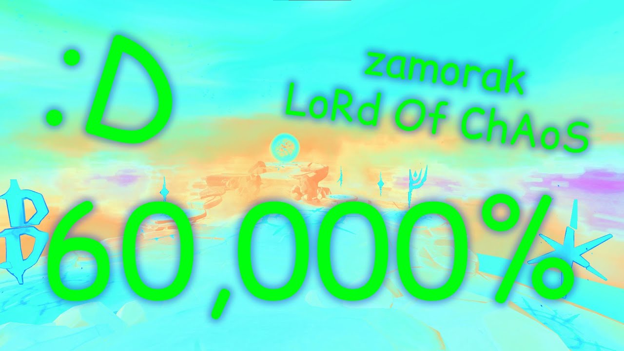 60,000% Zamorak, Lord of Chaos (First ever 5man)