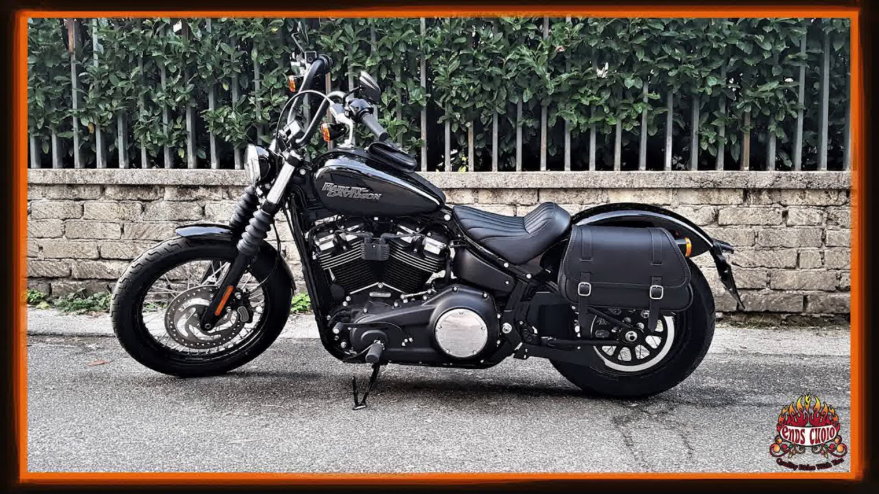 Borsa in cuoio per HARLEY-DAVIDSON&reg; SOFTAIL&reg; 2018/2022 - guida all'installazione - ENDS CUOIO