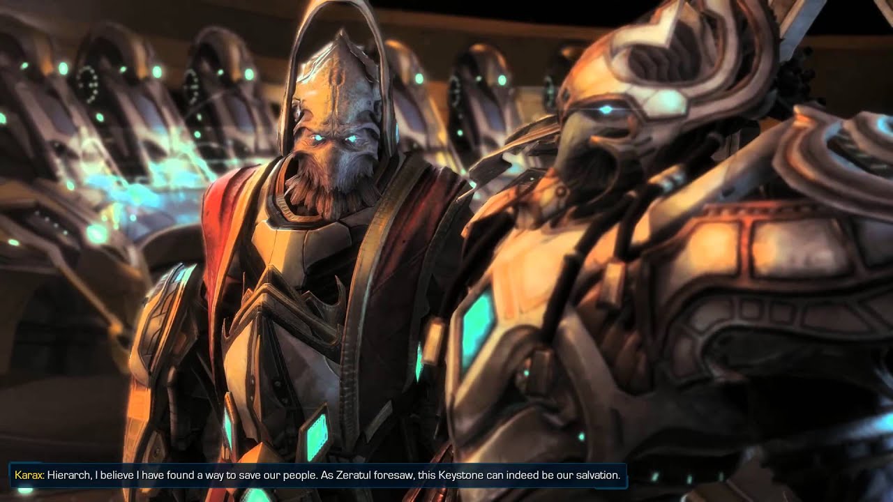 [StarCraft II: Legacy of the Void] Вторая кат-сцена с Алараком