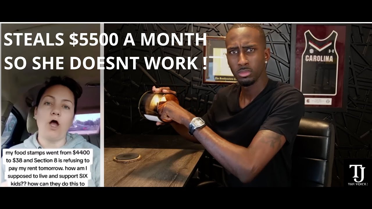 Finessing Over $5500 A Month In Government Funds Because She Refuse To Work😳