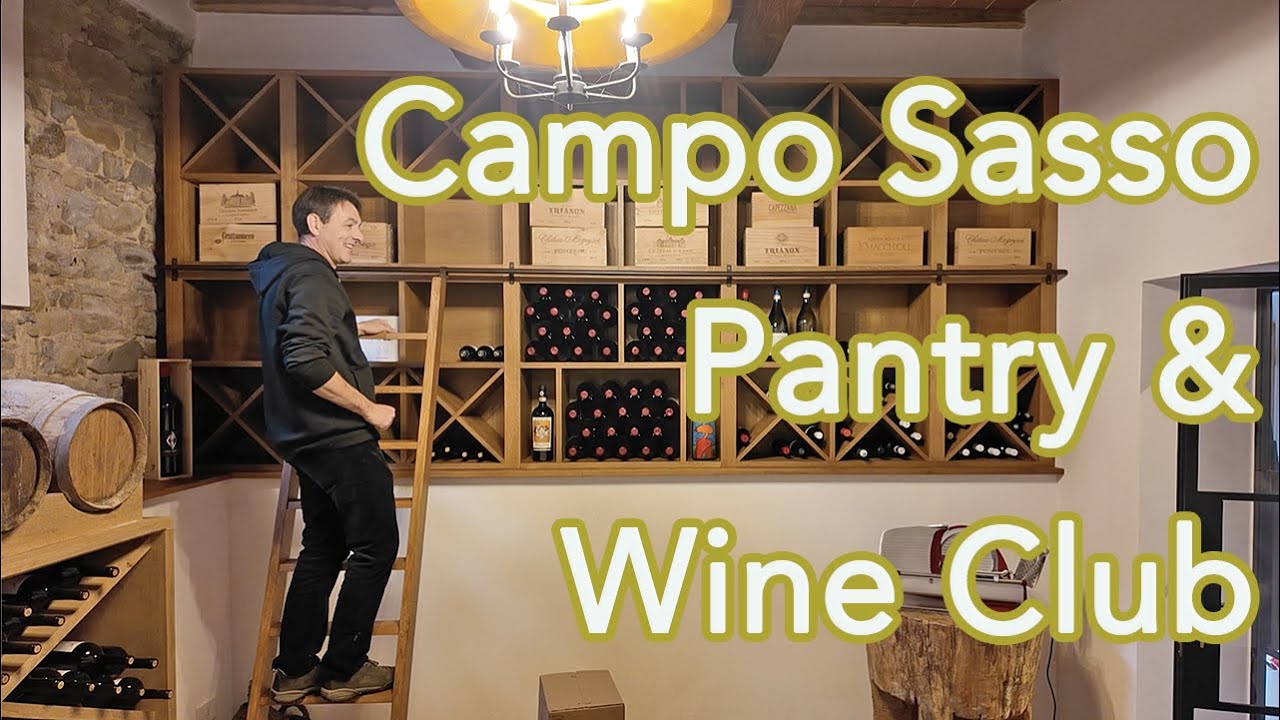 Campo Sasso VLOG: Tuscan Pantry & Wine Club