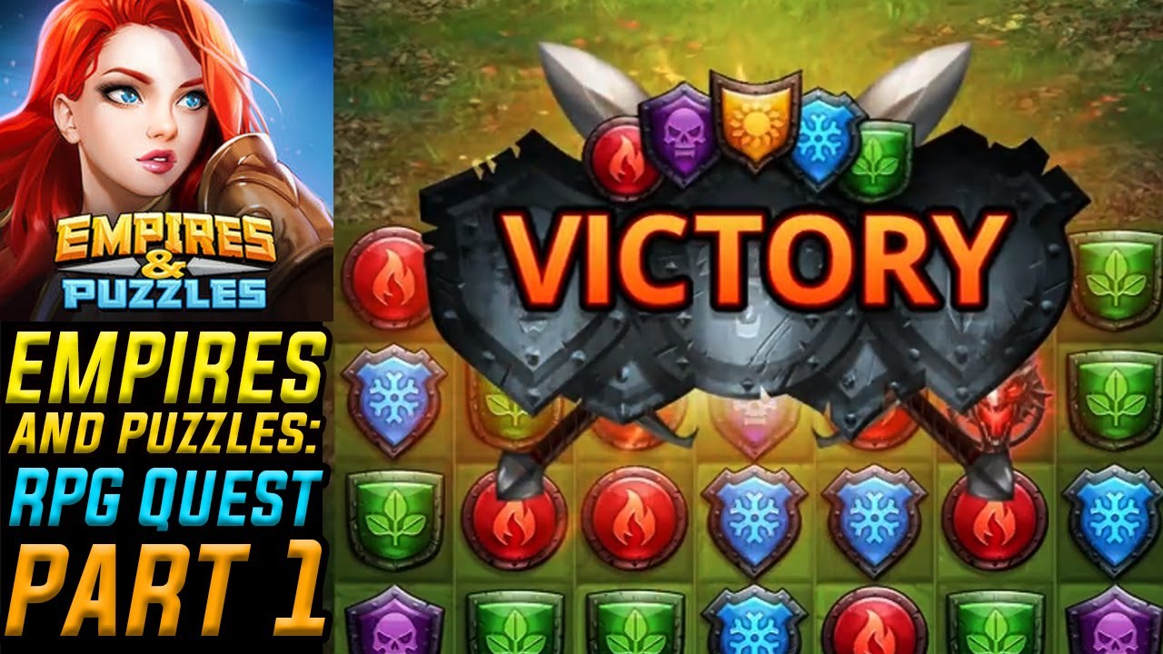 Empire and Puzzles: RPG Quest : Swipe Gameplay Walkthrough - Part 1 - iOS/Android