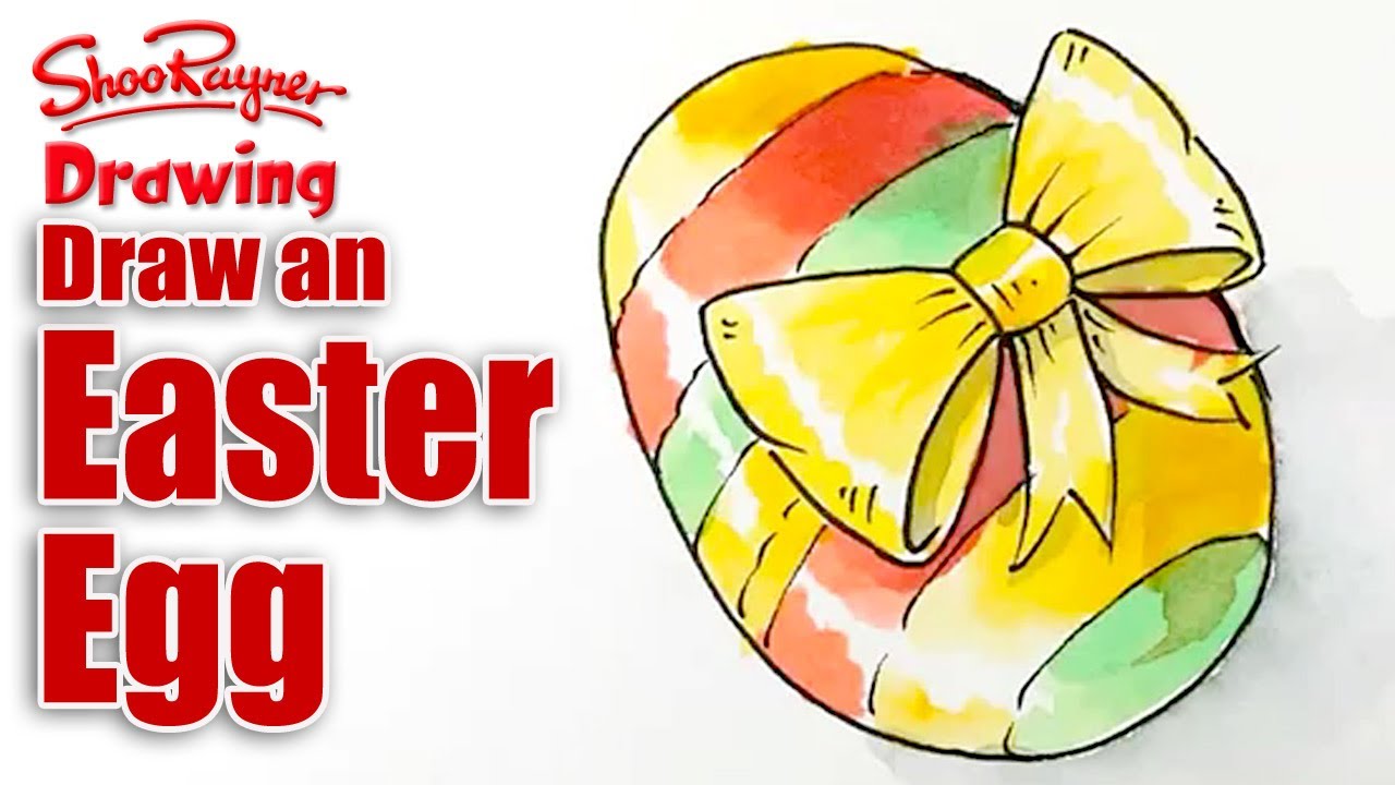 How to draw an Easter Egg