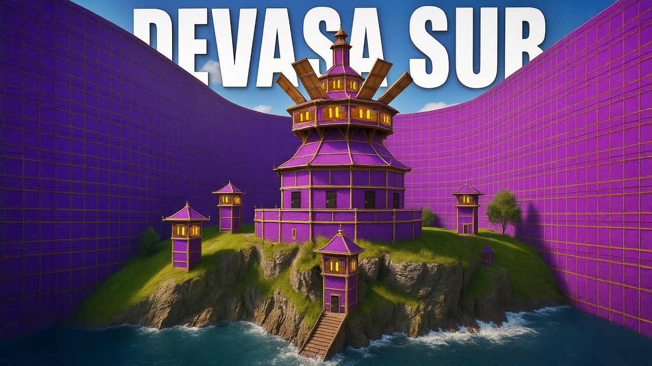 FULL ENDÜSTRİYEL DEVASA METAL SURLU BASE KURDUK! RUST TÜRKÇE