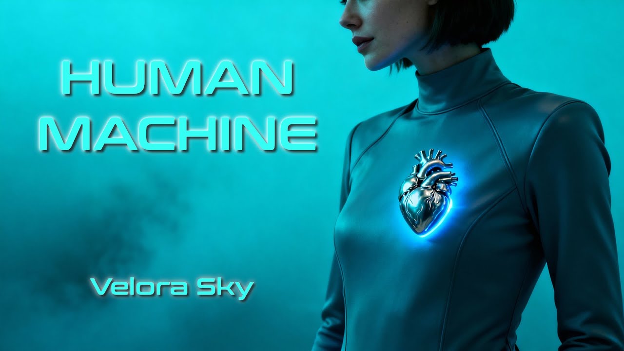 VELORA SKY &ndash; Human Machine (Official Dark-Pop Video 2025 | A Cinematic Journey Beyond Emotion)