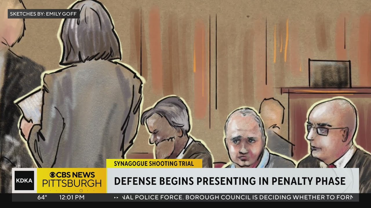 Defense begins its case in penalty phase of Pittsburgh synagogue shooting trial