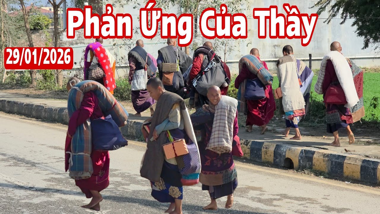 Hình ảnh sư Minh Tuệ 29/1 phản ứng thầy cười thật tươi khi gặp Youtuber