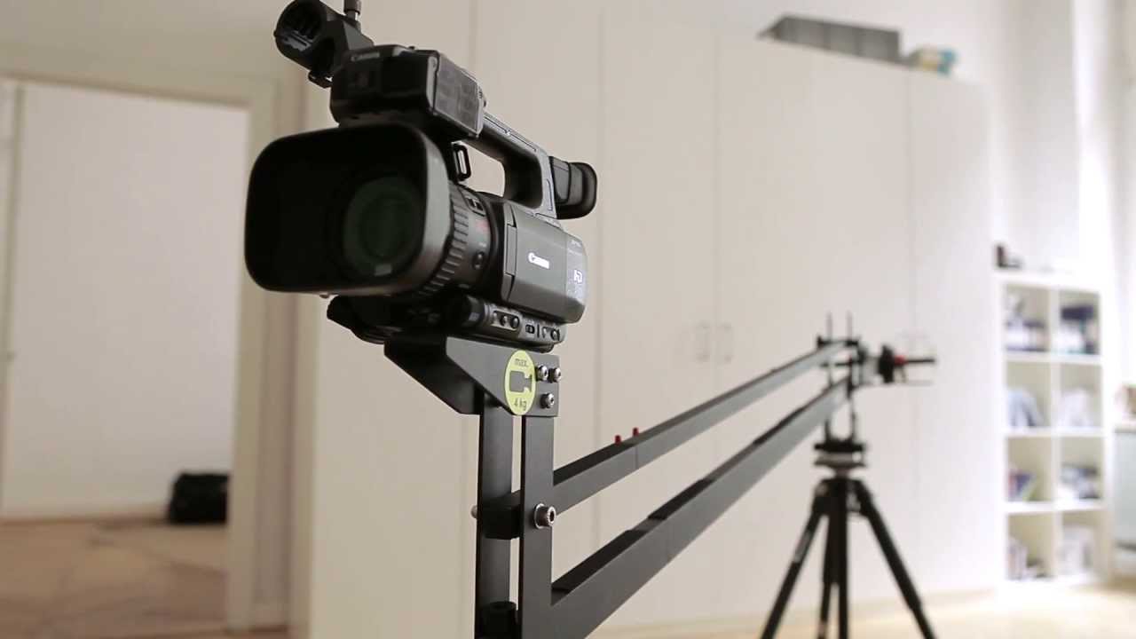 Ein Kamerakran im Test:  Der SpeccctraCrane Jib Junior 200 AT-X2 Pro für DSLR Filmer