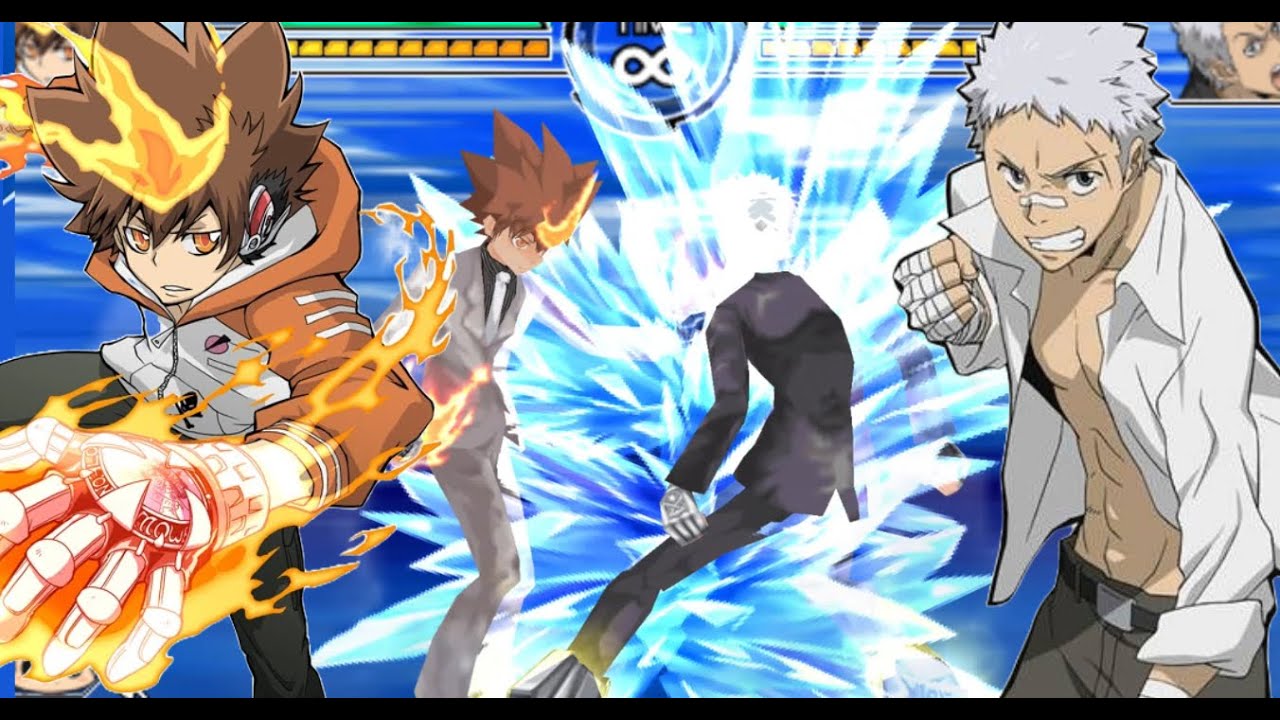 Tsunayoshi Sawada VS Ryohei Sasagawa - Katekyoo Hitman Reborn! Battle Arena 2