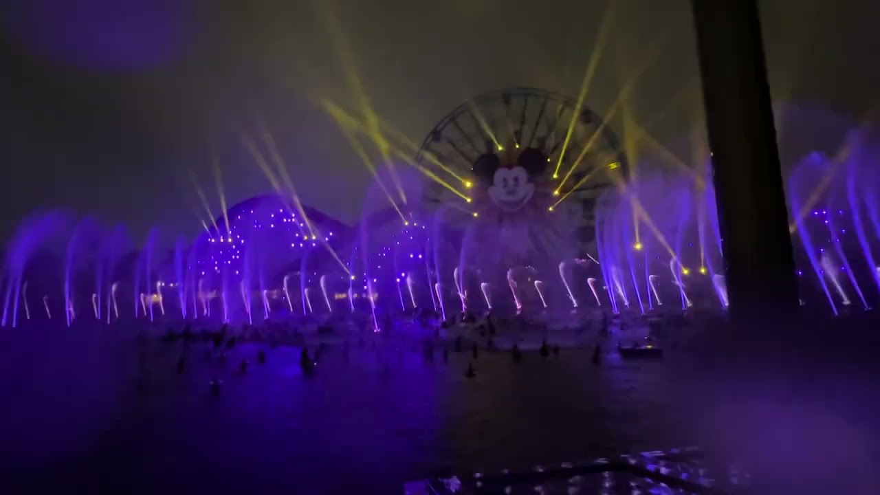 Disney California Adventure World of Color 2023 Countdown