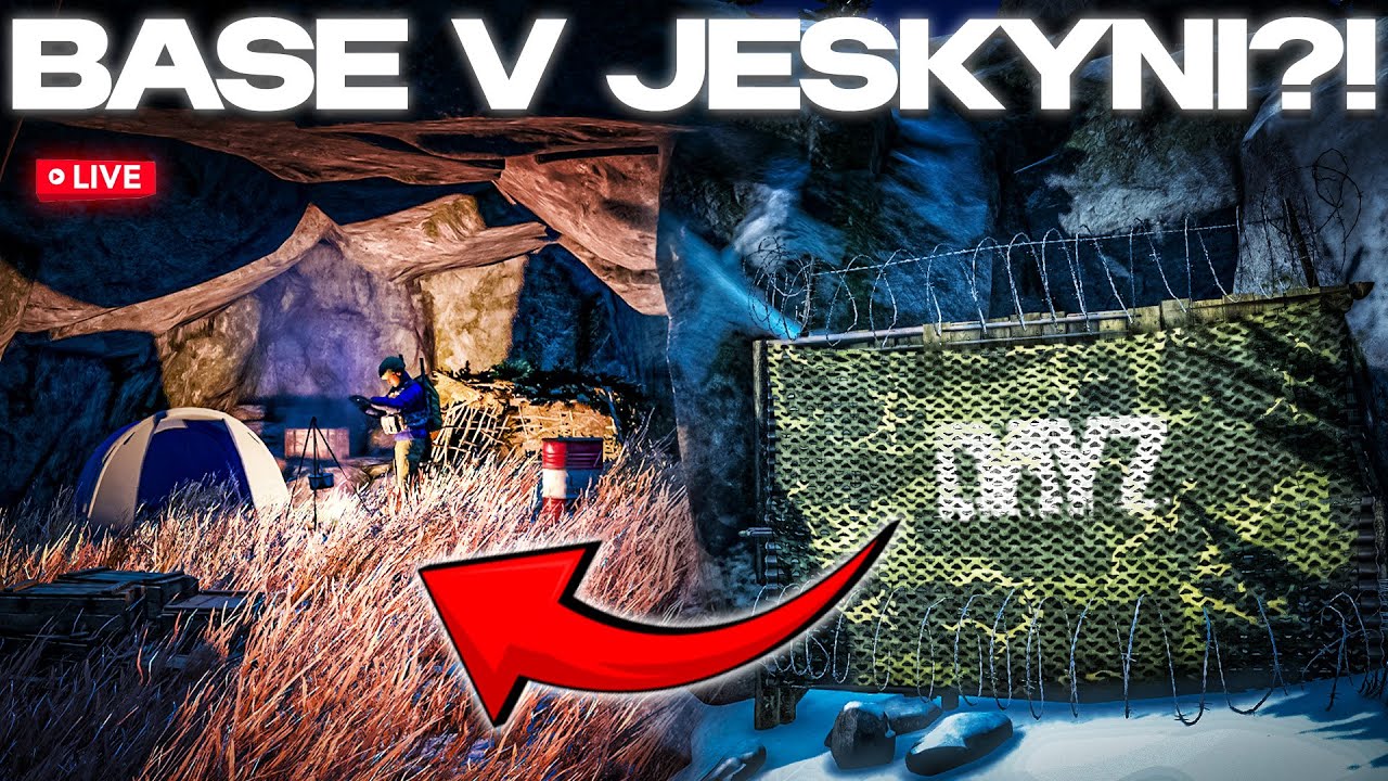WIPE JE TU! DayZ Frostline 🧊 Postavíme BASE v jeskyni?! CZ/SK