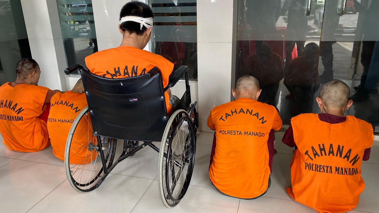 Polresta Manado Rilis Kasus Tahanan Lari