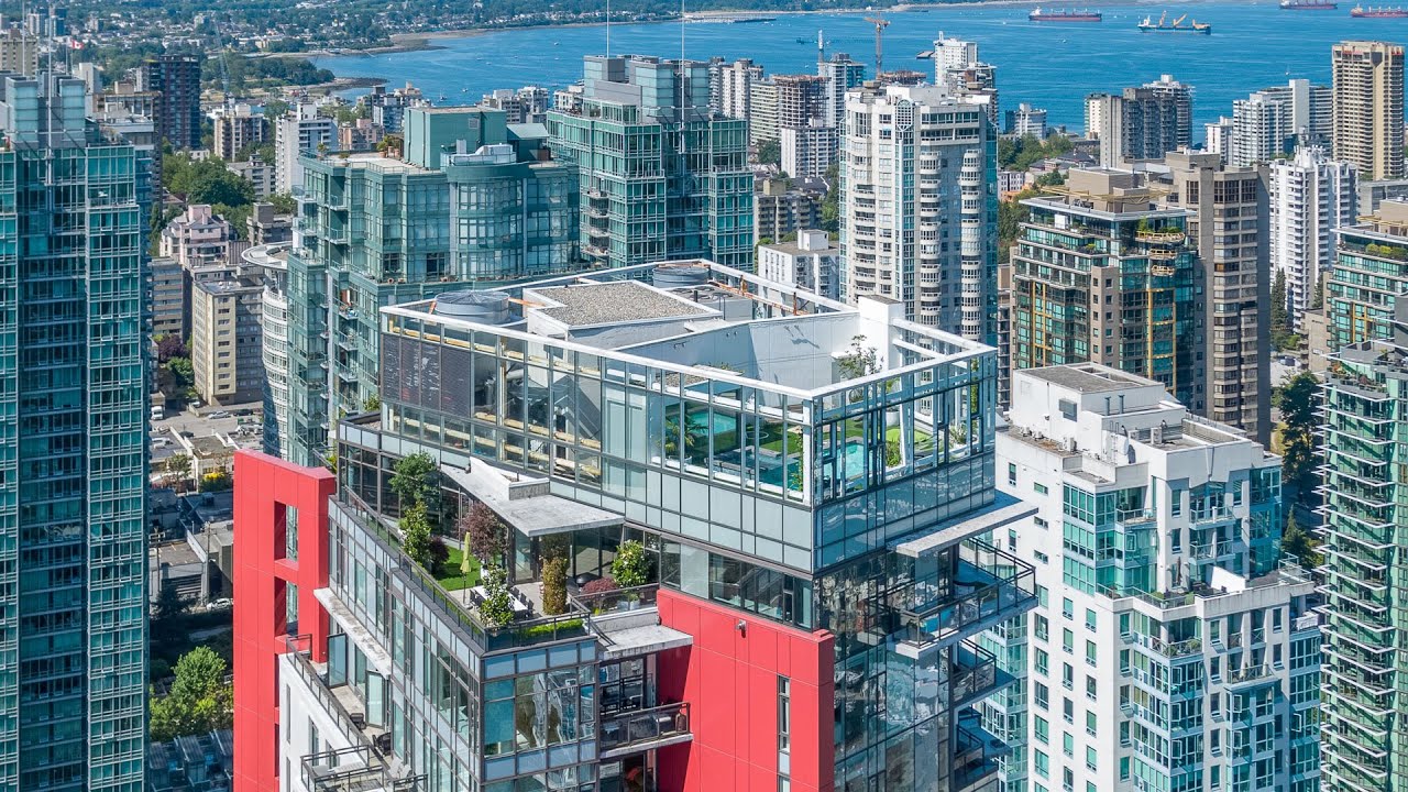 Sensational Penthouse Residence In The Heart Of Vancouver's Coal Harbour | Luxury Apartment Tour