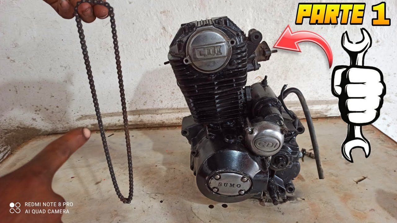 COMO ARMAR Y DESARMAR UN MOTOR DE MOTO CADENERO 125,150,200,250 /PARTE 1