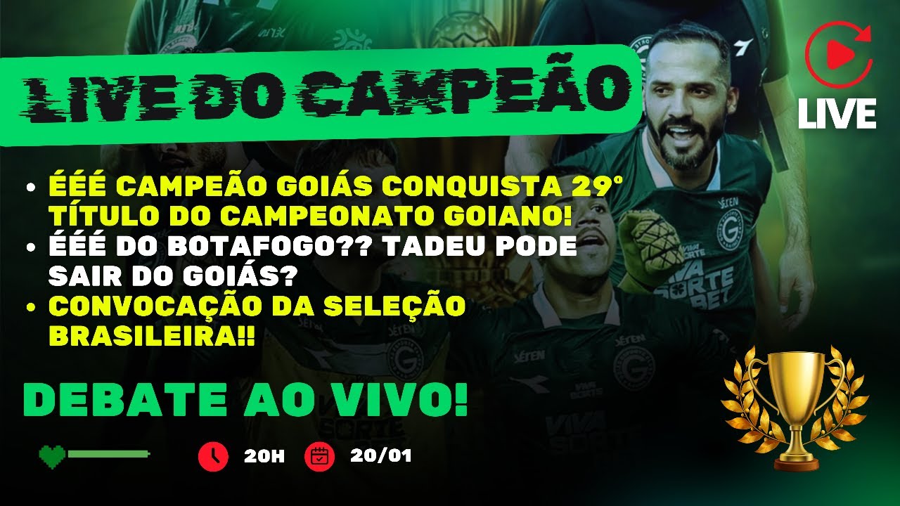 LIVE DO CANAL EU SOU ESMERALDINO