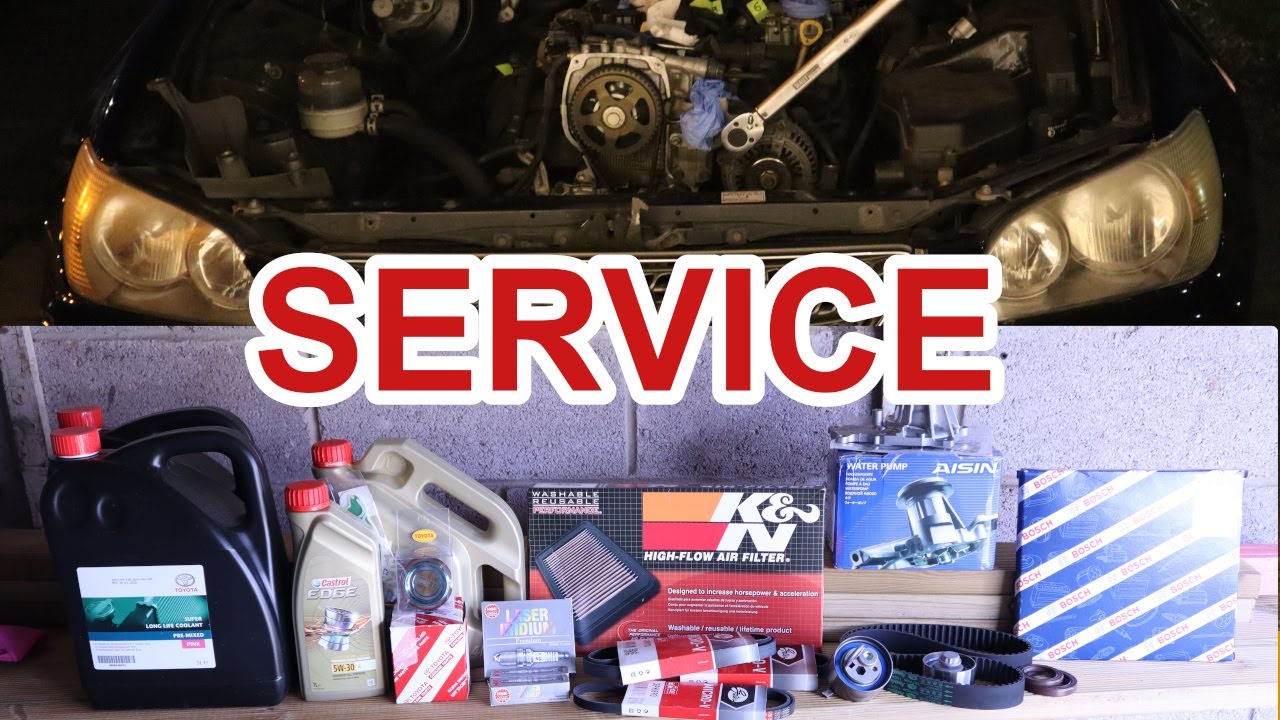 LEXUS IS200 FULL SERVICE (including Timing Belt and Water Pump)