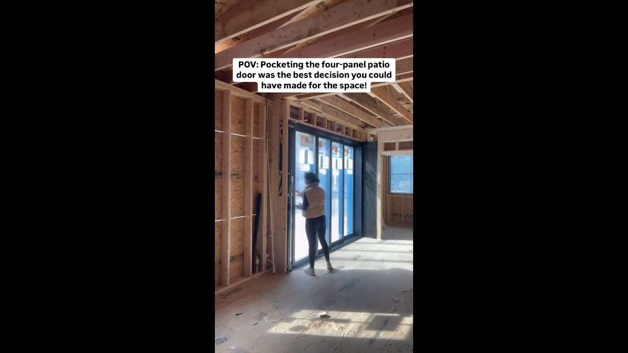 Smooth Pocketing Big Doors | Andersen Windows
