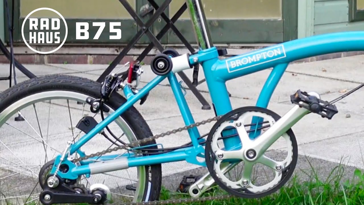 2021 Brompton B75 unboxing and first ride
