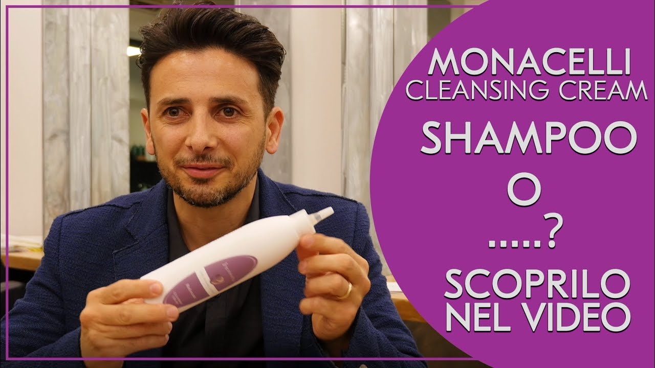 GIAN LUCA TROIANI per MONACELLI Haircare: SHAMPOO o...?