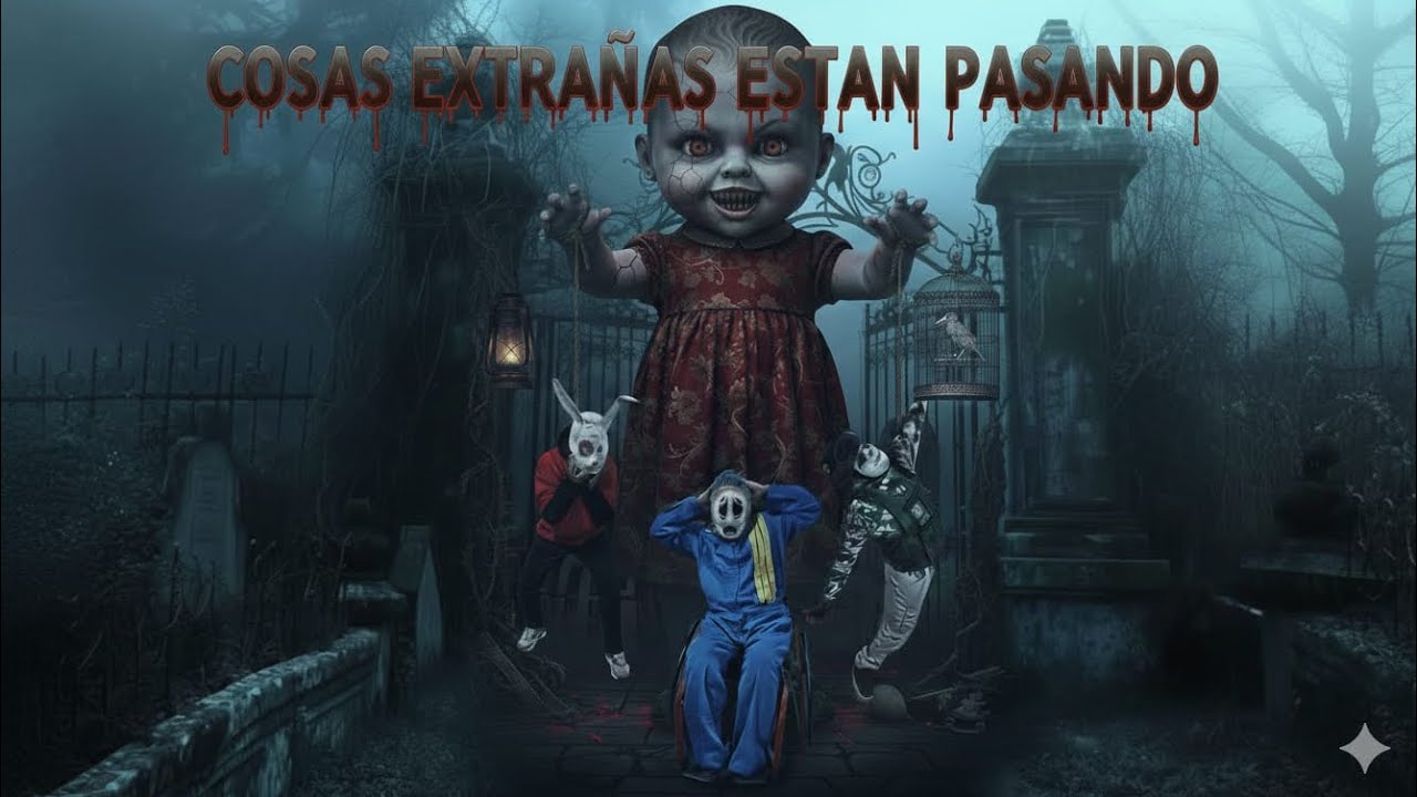 Increíble la muñeca se mueve sola que miedo