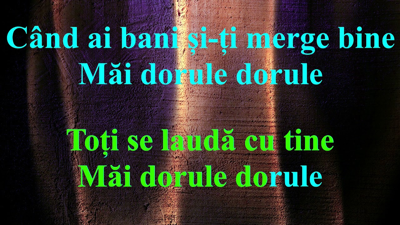 Să trăia' pretenii mei - Colaj Maramures Karaoke