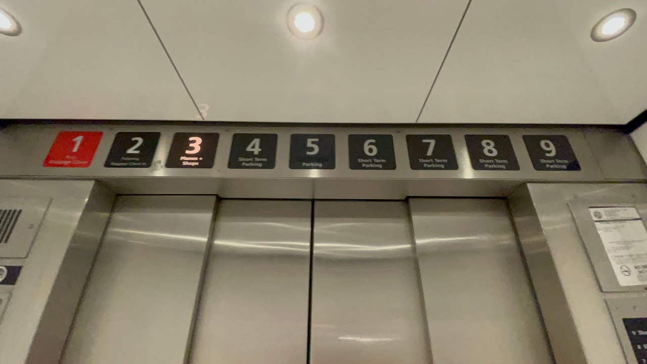 Westinghouse/Schindler Traction Sikorsky Elevators @ Tampa International Airport Tampa Florida