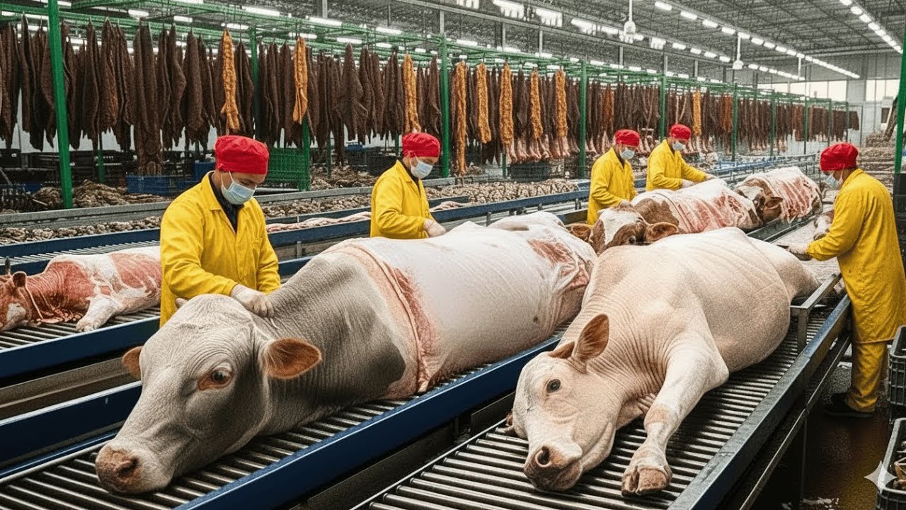 Inside a Million Dollar Cow Leather Factory 🐄🔥  How Premium Leather Products Are Really Made