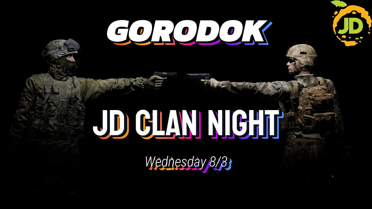 JD CLAN NIGHT #1 | Game 1 Gorodok | NEW SQUAD SERVER TOP GAMEPLAY