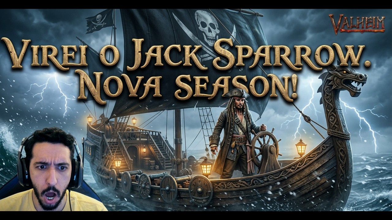 Nova season! Novos barcos, novos itens, Tá INSANO! Servidor BR ABERTO - Valheim