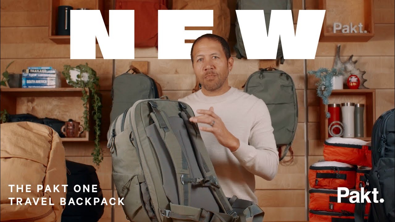 NEW The Pakt One Travel Backpack: Full Feature Walkthrough