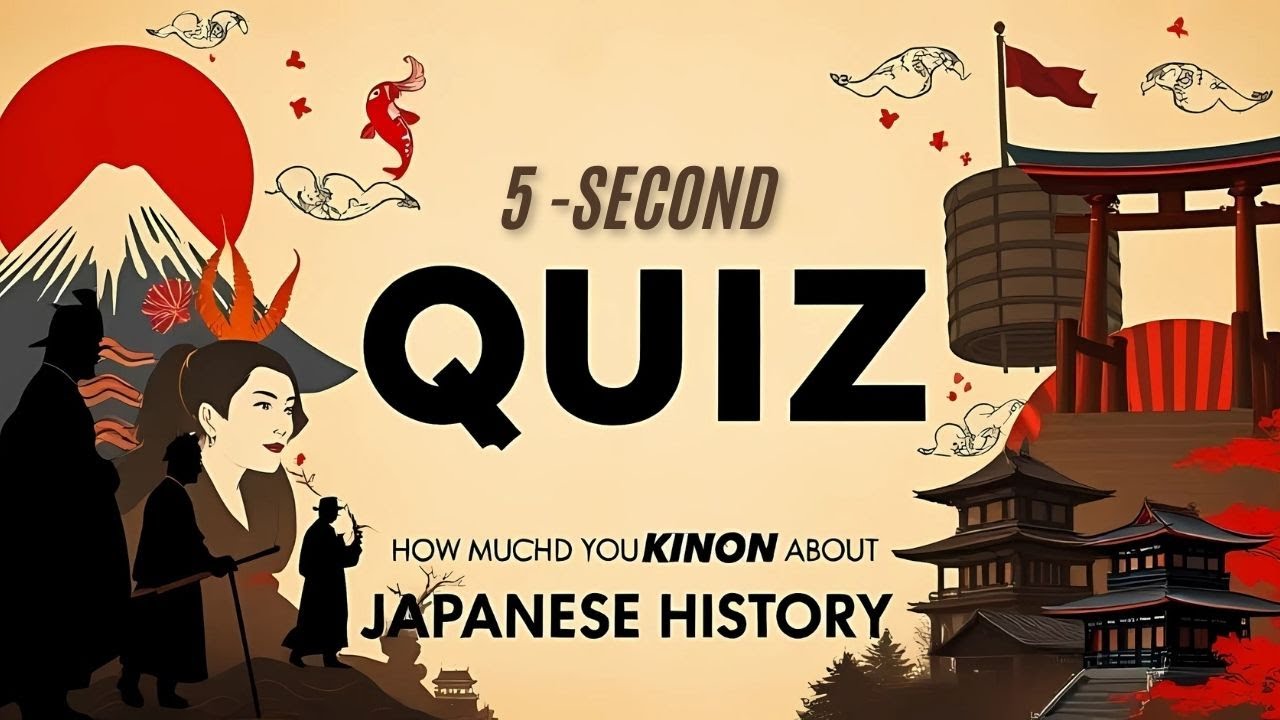 TEST YOUR KNOWLEDGE! The Ultimate Japan History Quiz - Can You Get 10/10? #historyquiz #japanhistory