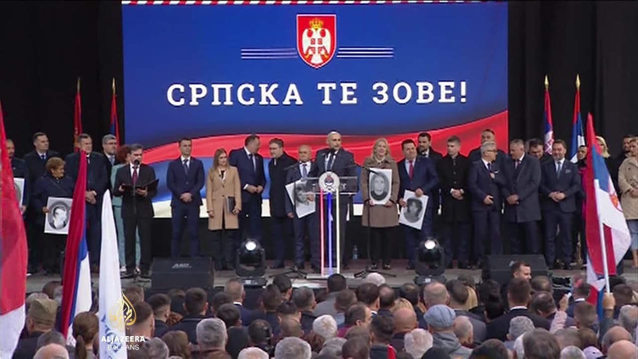 Negiranje genocida u Srebrenici i podrška Rusiji sa mitinga u Banjoj Luci