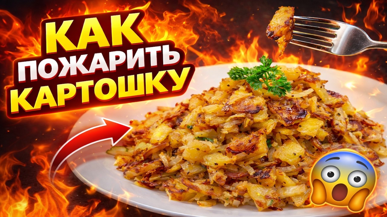 Теперь жарю картошку только так!