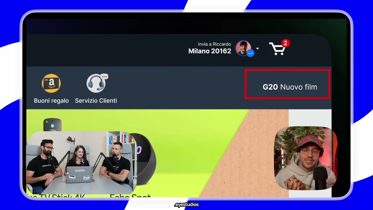 Reaction al Redesign di Amazon di BRECCIA