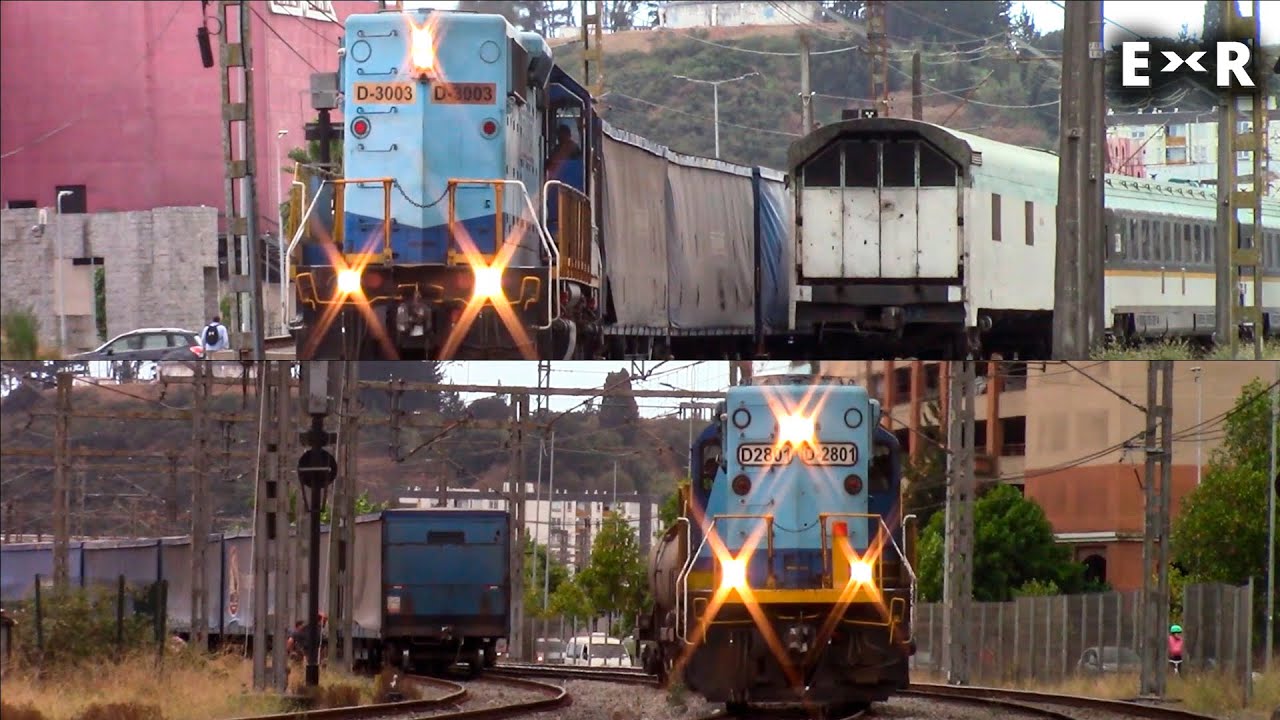 TRANSAP | MANIOBRAS DEL TREN 60.201 EN CONCEPCIÓN Y PASADA POR LA MOCHITA