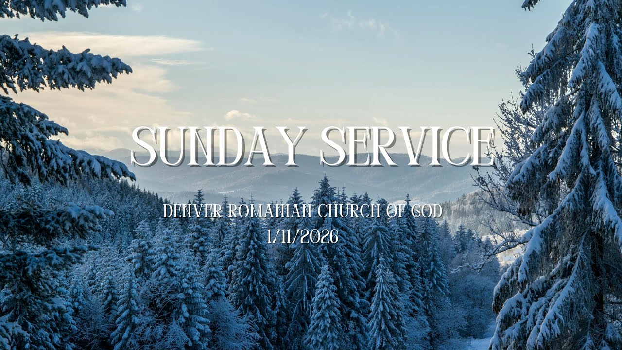 1-11-26 | Denver Romanian Church Of God | Baptism Service