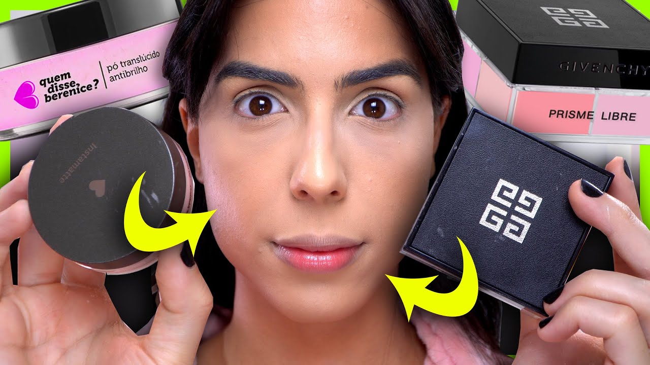 CARO vs. BARATO: A batalha dos pós rosa!!! *DUPE GIVENCHY* - Adam Mitch