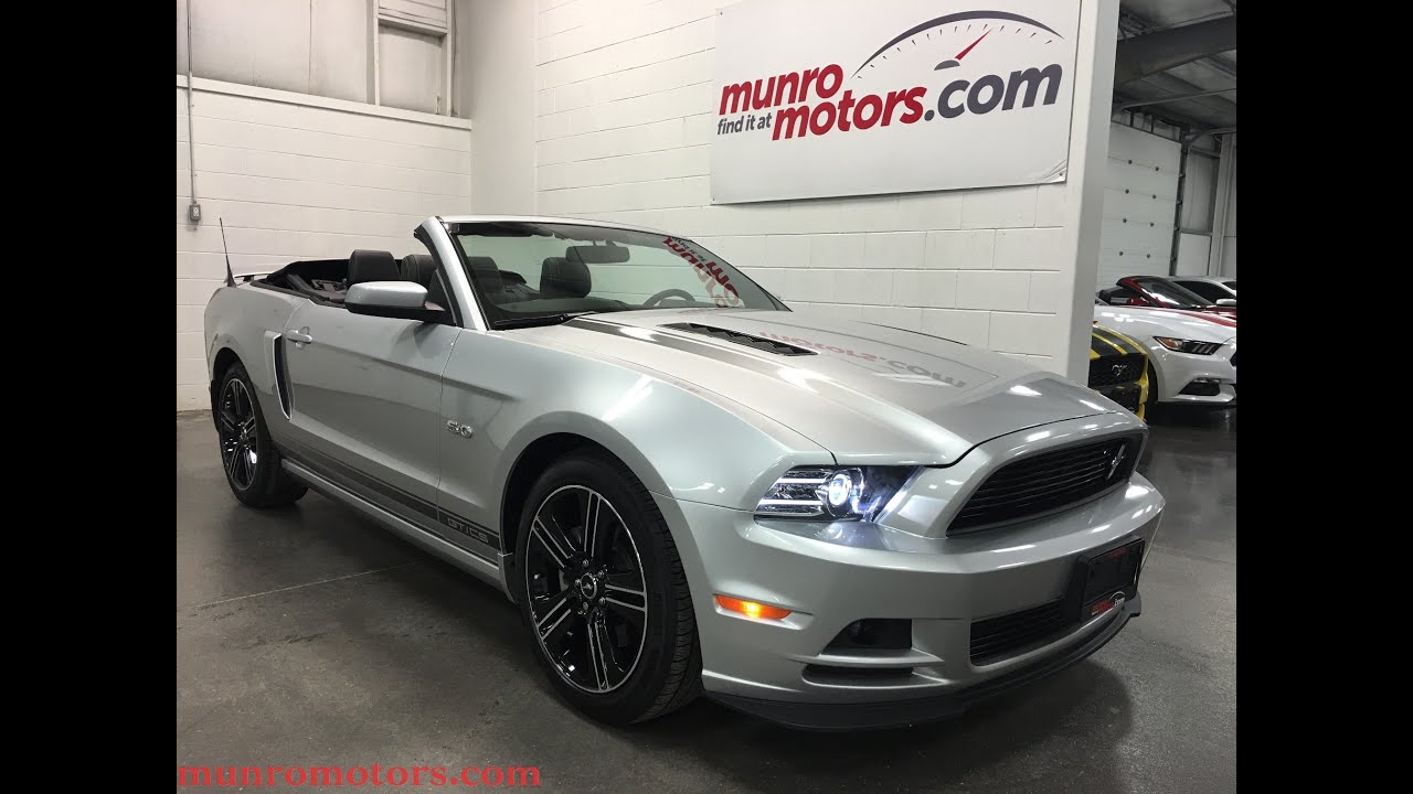 2014 Ford Mustang GT SOLD California Special Navigation ROUSH Munro Motors