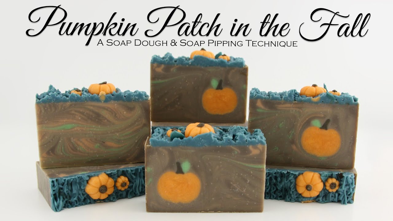 Pumpkin Eggnog: A Cold Process Slab Drop Hanger Swirl Design
