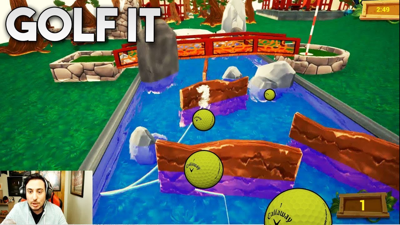 MAPA DE SUERTE EN UN RÍO!! GOLF IT