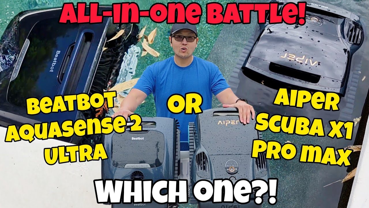 Battle of the All-In-Ones! BEATBOT AQUASENSE 2 ULTRA vs AIPER SCUBA X1 PRO MAX!