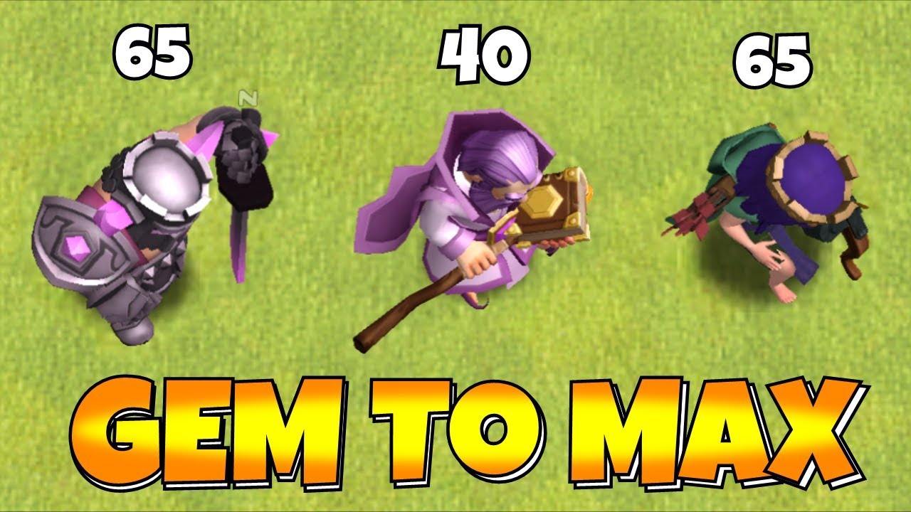 NEW LEVELs!! MAX HERO lvl 65!! 