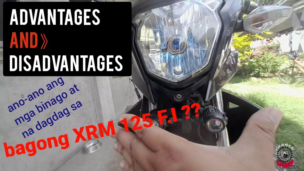 Mga Nag BAGO at na DAGDAG sa bagong XRM 125 f.i .. Alamin!
